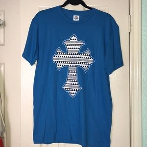 Cross Decal T shirt
